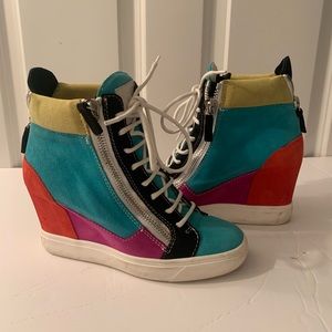 Giuseppe Zanotti Shoes Giuseppe Zanotti Wedge Sneaks Poshmark